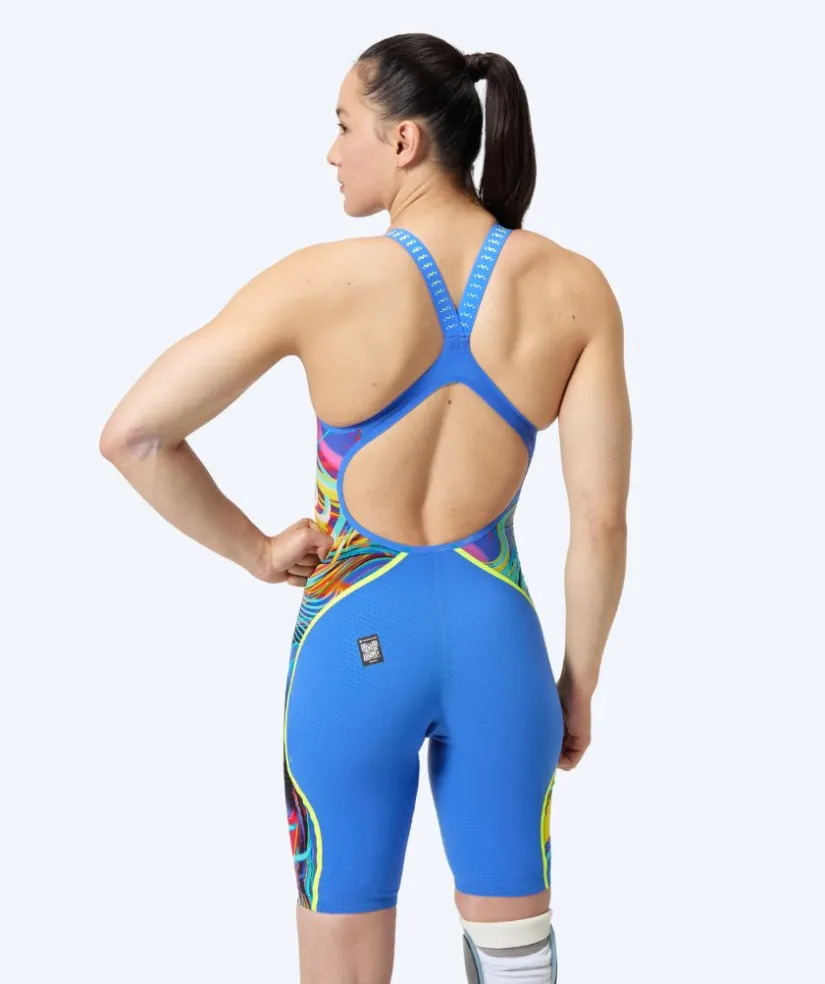 Best Speedo konkurrence badedragt til damer - LZR Pure Intent 2.0 - Lyseblå/multi