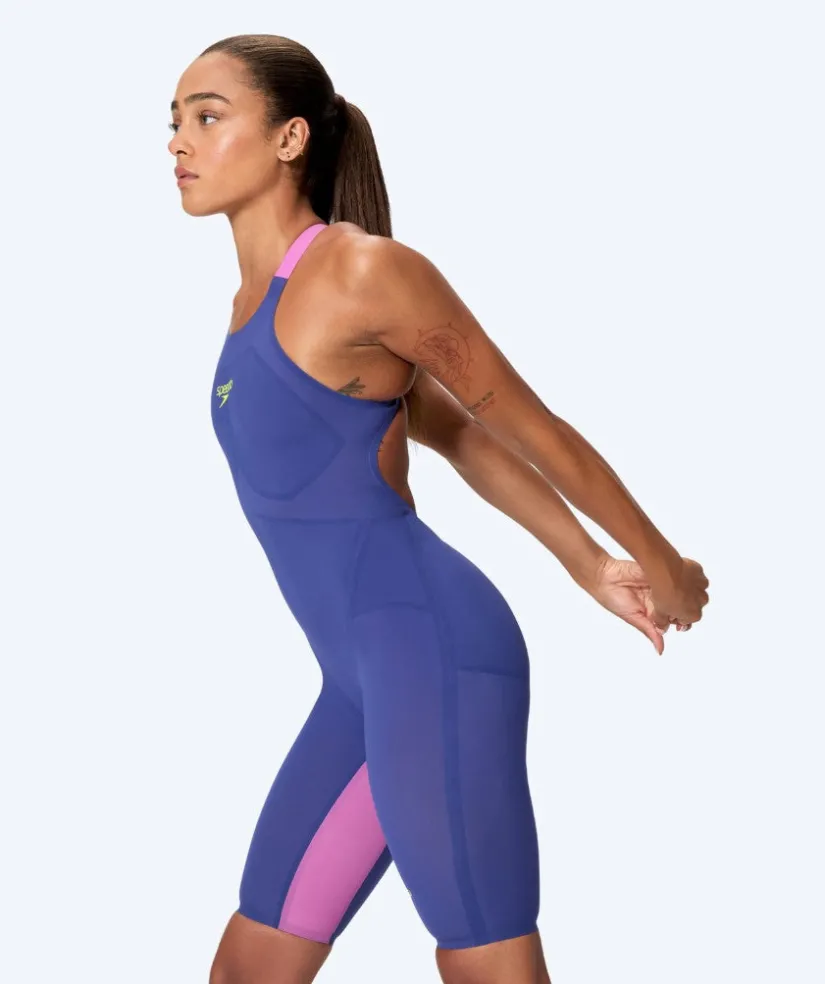 Hot Speedo konkurrence badedragt til damer - LZR Pure Valor 2.0 - Lilla/lyserød
