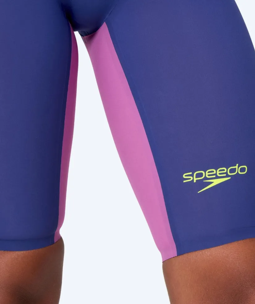 Hot Speedo konkurrence badedragt til damer - LZR Pure Valor 2.0 - Lilla/lyserød