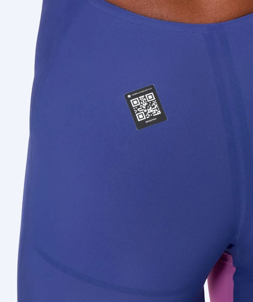 Hot Speedo konkurrence badedragt til damer - LZR Pure Valor 2.0 - Lilla/lyserød