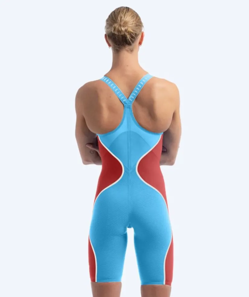 Sale Speedo konkurrence badedragt til damer - LZR Pure Intent 2.0 - Lyseblå/rød