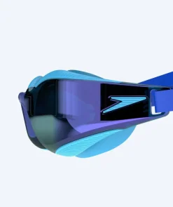 Online Speedo konkurrence svømmebriller til børn (6-14) - Fastskin Hyper Elite Mirror - Blå
