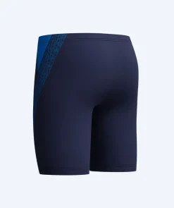 Speedo lange badebukser til drenge - Hyperboom Splice - Mørkeblå