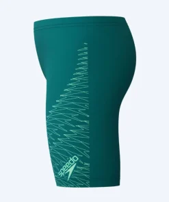 Hot Speedo lange badebukser til drenge - Medley Logo - Grøn