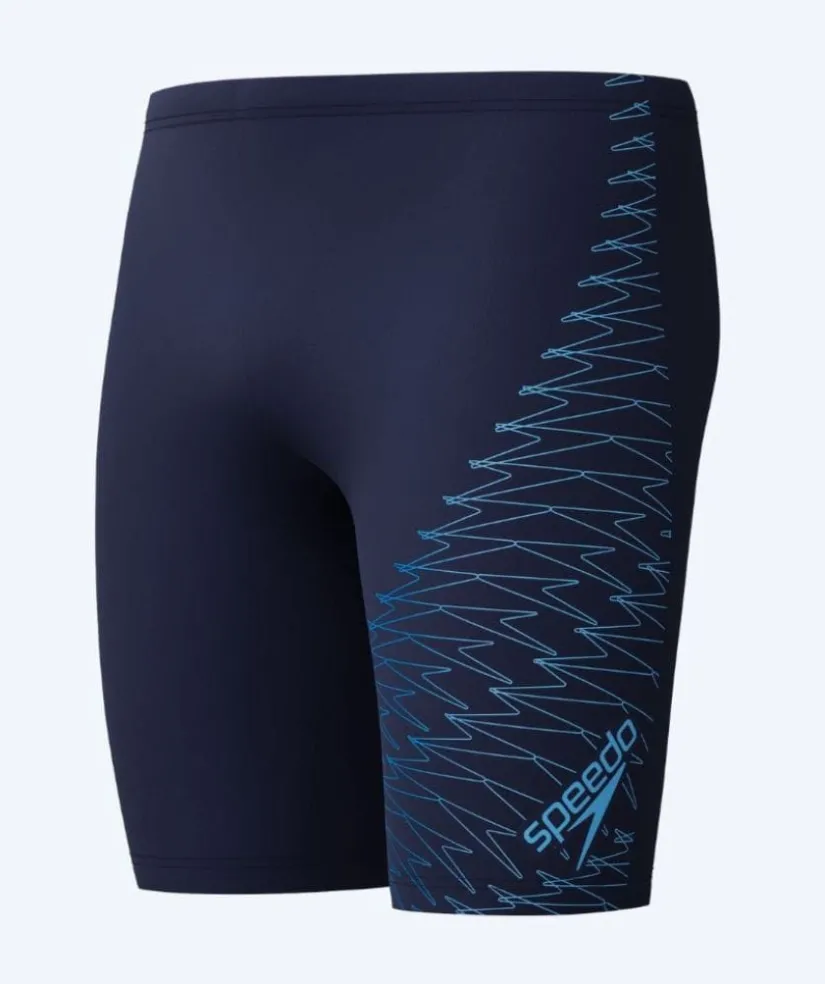 Sale Speedo lange badebukser til mænd - Medley Logo - Mørkeblå