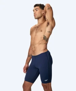 Clearance Speedo lange badebukser til mænd - Endurance Logo - Mørkeblå