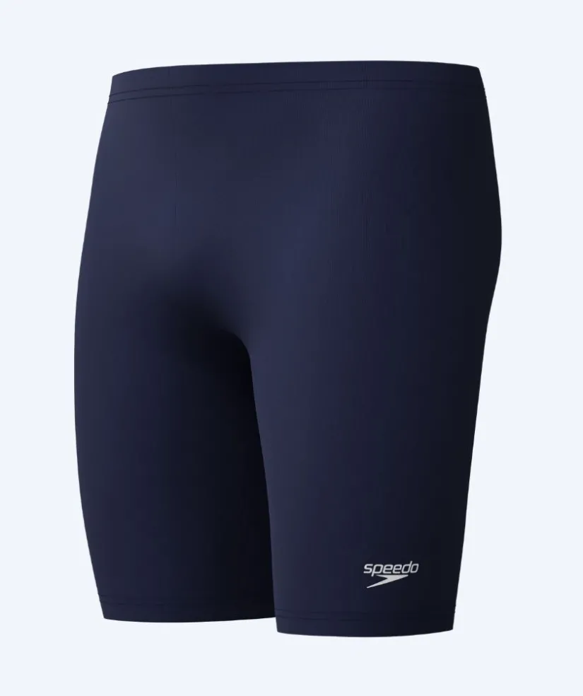 Clearance Speedo lange badebukser til mænd - Endurance Logo - Mørkeblå