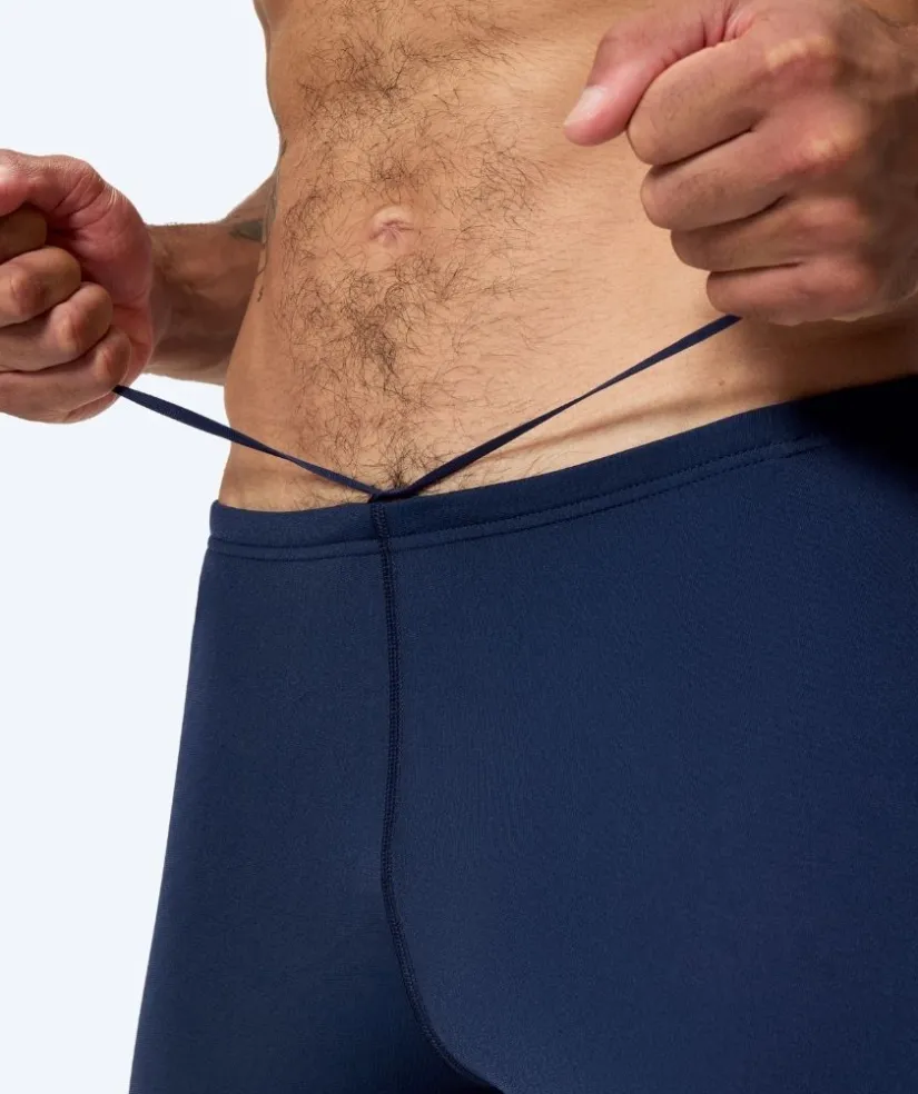 Clearance Speedo lange badebukser til mænd - Endurance Logo - Mørkeblå