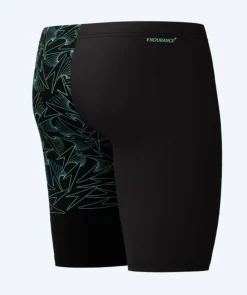 Sale Speedo lange badebukser til mænd - Hyperboom V-Cut - Sort/grøn