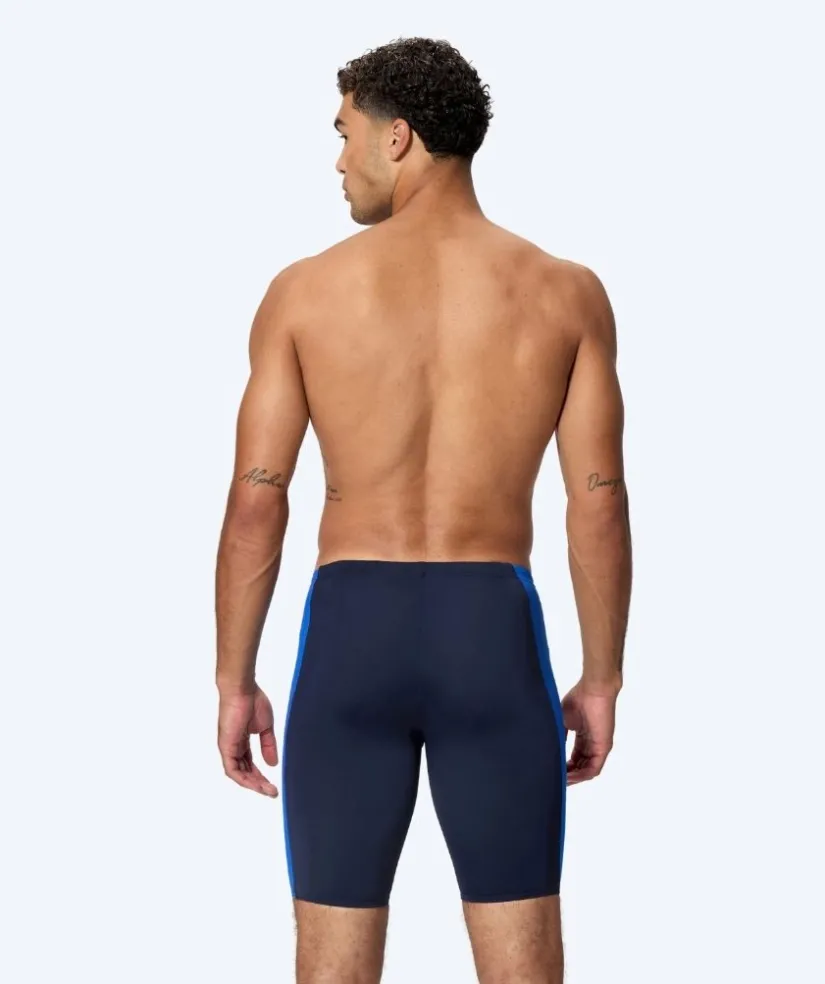 Discount Speedo lange badebukser til mænd - Solid Splice - Mørkeblå/lyseblå