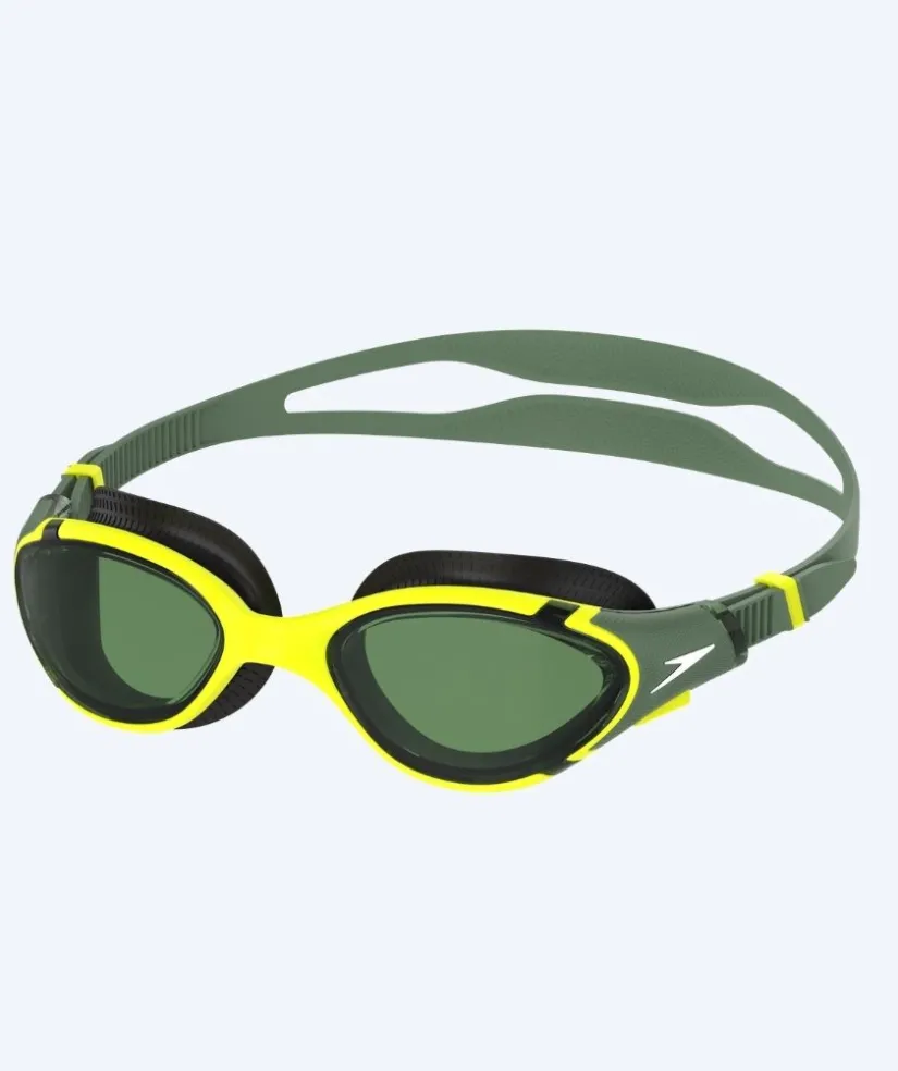 Outlet Speedo motions svømmebriller - Biofuse 2.0 - Grøn/gul