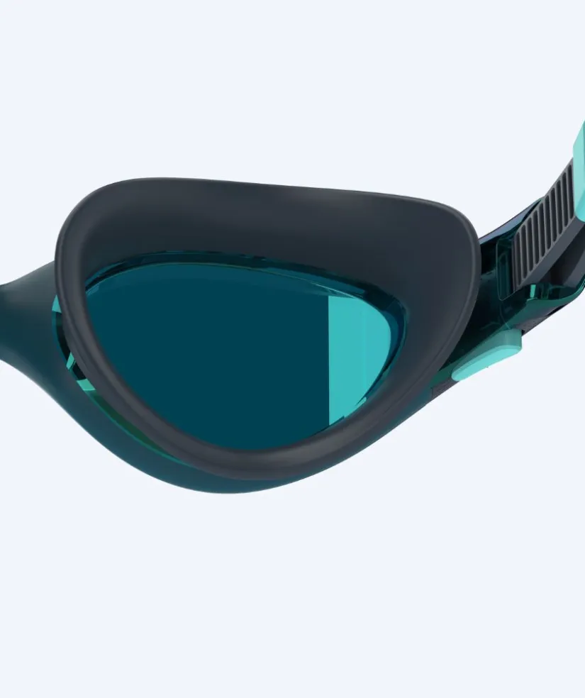 Clearance Speedo motions svømmebriller - Biofuse 2.0 Mirror - Mørkeblå/grøn
