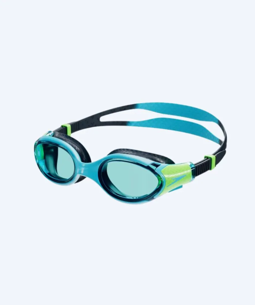 Clearance Speedo svømmebriller til børn (6-14) - Biofuse 2.0 - Grøn/blå