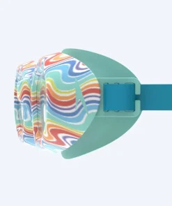 Best Speedo svømmebriller til børn (6-16) - Futura Hydrospex - Turkis/klar (Printed)