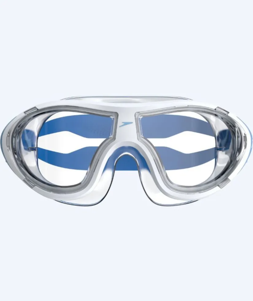 Hot Speedo svømmemaske - Biofuse 2.0 - Blå/klar