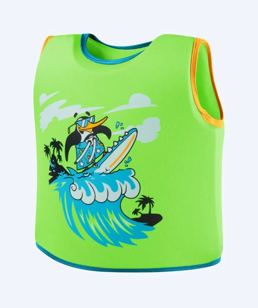 Online Speedo svømmevest til børn - Character Printed - Grøn/blå