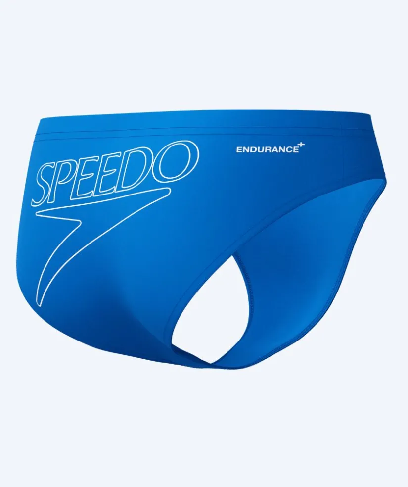 Sale Speedo trekantede badebukser til mænd - Endurance Logo - Lyseblå