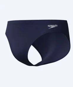 Online Speedo trekantede badebukser til mænd - Endurance Logo - Mørkeblå