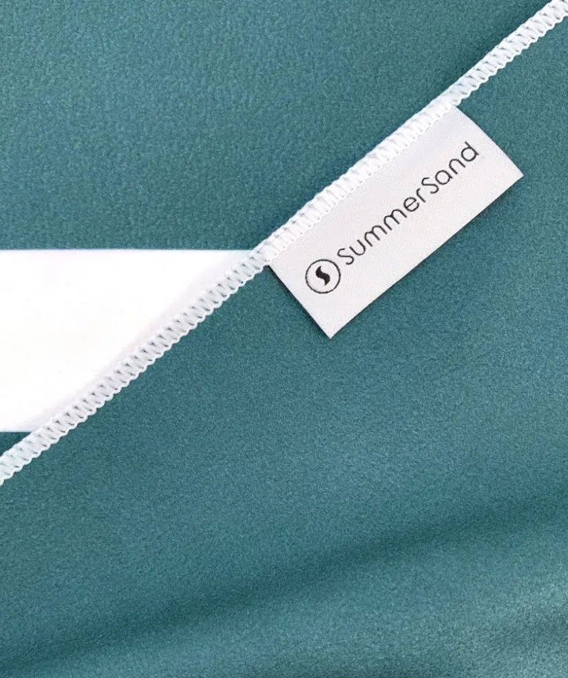 Sale SummerSand microfiber håndklæde - Ocean Green (Turkis)