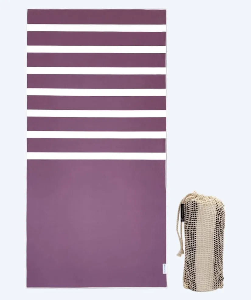 Discount SummerSand microfiber håndklæde - Grape Purple (Rød)