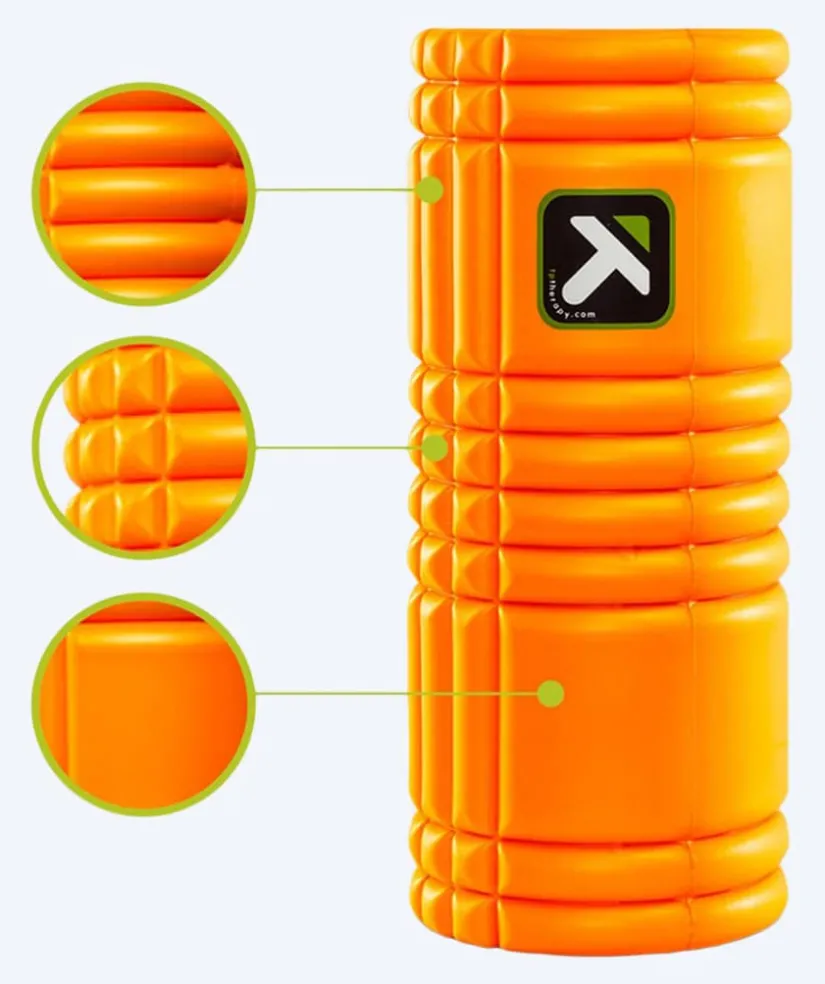 Clearance Triggerpoint foam roller - Grid - Orange