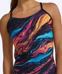 Best TYR badedragt til damer - Durafast Elite Cutoutfit - Sort/multi