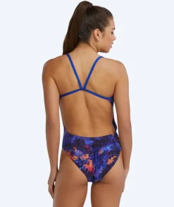 Outlet TYR badedragt til damer - Durafast Elite Cutoutfit - Lilla/orange