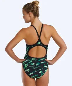 Clearance TYR badedragt til damer - Triadic Diamondfit - Grøn/sort