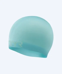 Sale TYR badehætte - Silicone - Lyseblå