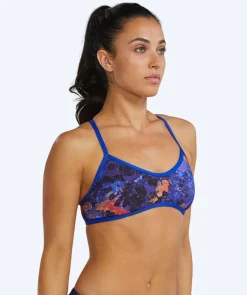 Online TYR bikini overdel til damer - Durafast Elite Trinity - Lilla/orange
