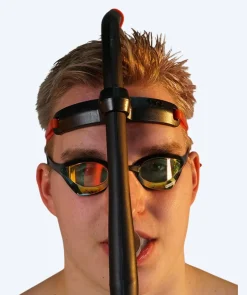 Clearance TYR centersnorkel - Ultralite Elite - Sort
