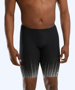 New TYR lange badebukser til mænd - Durafast Elite Speedwarp - Sort/hvid