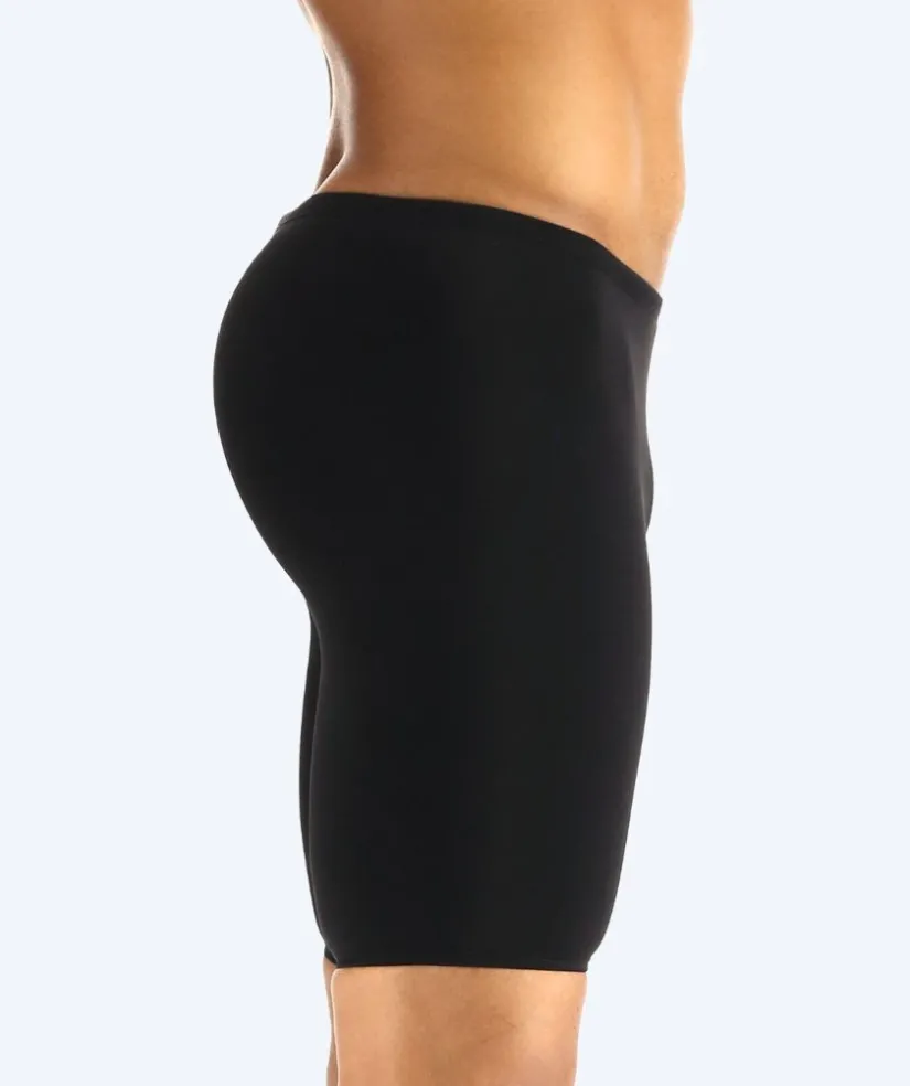 Clearance TYR lange badebukser til mænd - Durafast Elite Solid - Sort