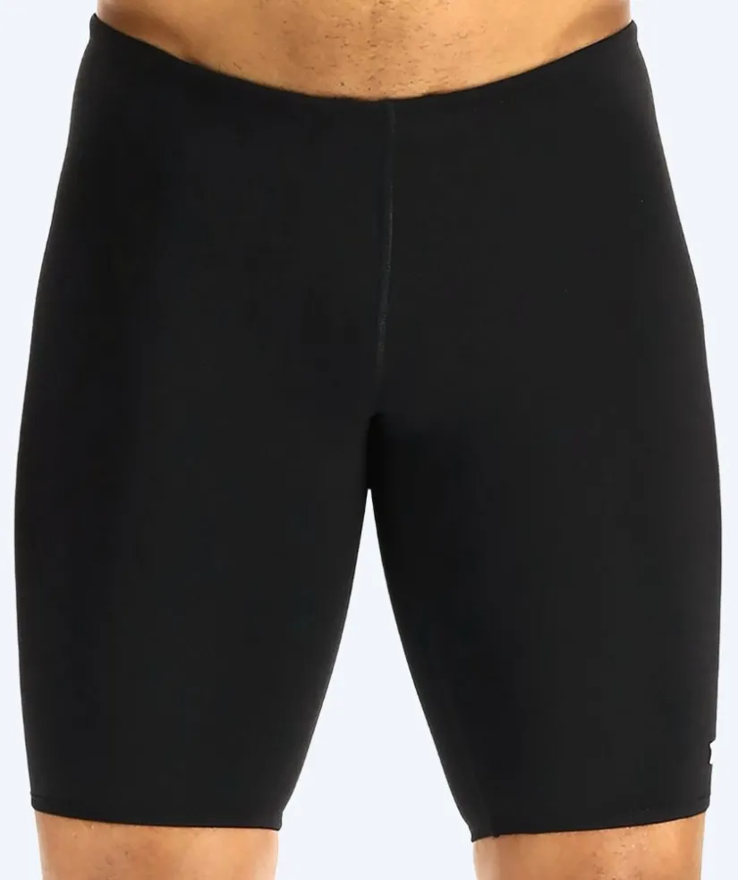 Clearance TYR lange badebukser til mænd - Durafast Elite Solid - Sort