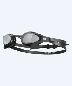 Clearance TYR svømmebriller - Tracer-X Racing RZR - Sort (Smoke linse)