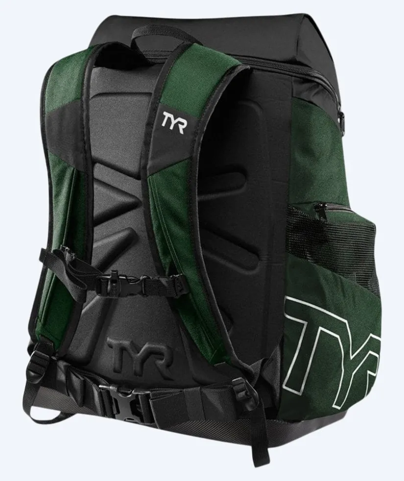 Hot TYR svømmetaske - Alliance Team 45L - Mørkegrøn/sort