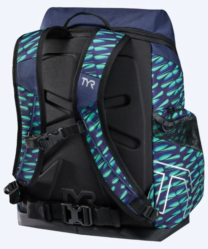 Sale TYR svømmetaske - Alliance Team 45L - Sort/grøn