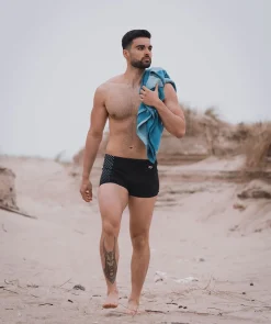 Watery aquashorts til mænd - Flaming Vegas Eco - Blue Sporty