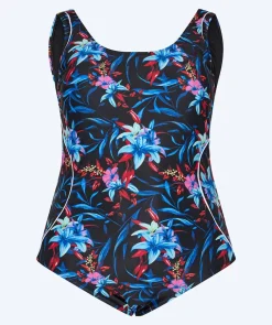 New Watery badedragt i plus size til damer - Marilla - Arvia Blue
