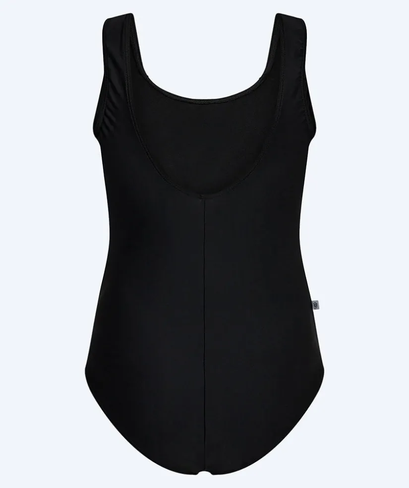 Best Watery badedragt i plus size til damer - Tamaya U-Back - Sort/hvid