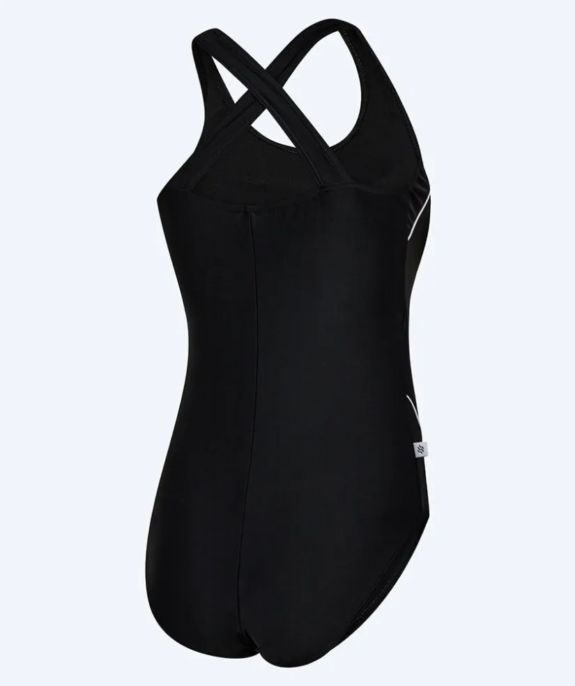 New Watery badedragt i plus size til damer - Kaito - Sort/hvid
