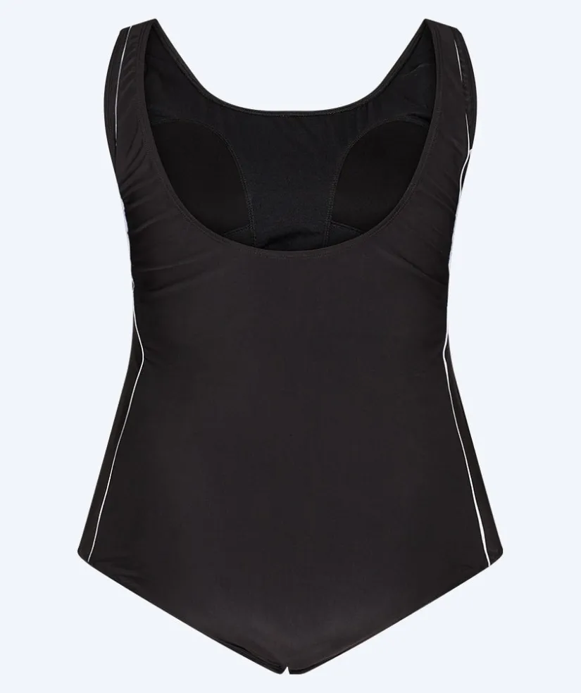 Online Watery badedragt i plus size til damer - Marilla - Sort