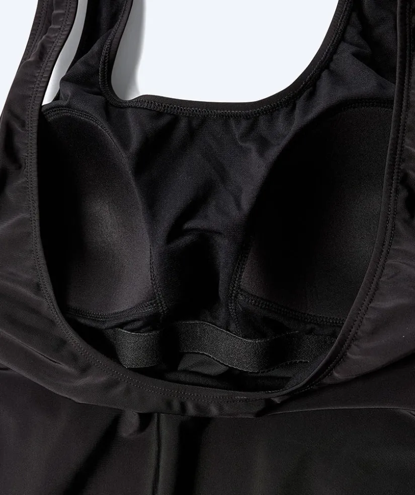 Online Watery badedragt i plus size til damer - Marilla - Sort