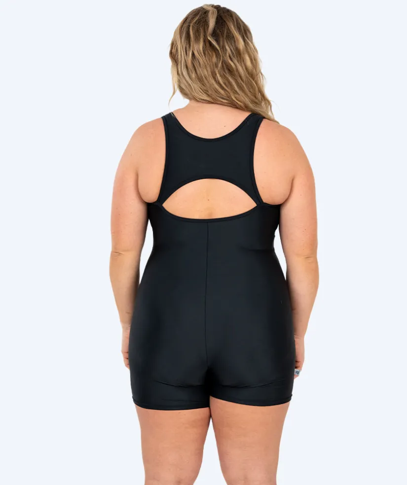New Watery badedragt med ben til damer - Tirta - Sort