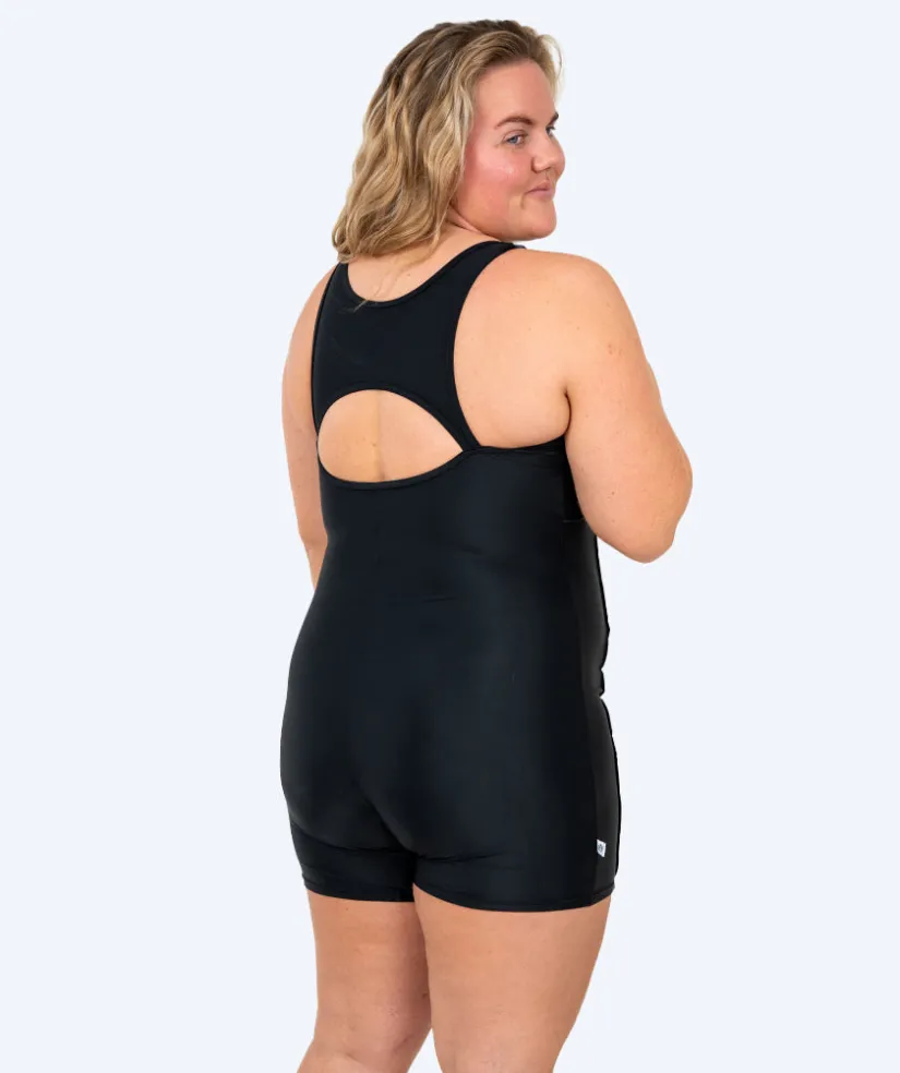New Watery badedragt med ben til damer - Tirta - Sort