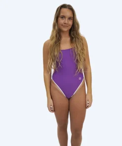 Outlet Watery badedragt til damer - Eco Sunkissed Solid - Rubin Purple