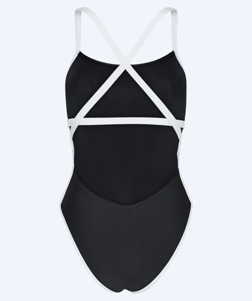 Watery badedragt til damer - Eco Sunkissed Solid - Sort