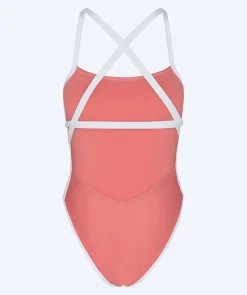 Hot Watery badedragt til damer - Eco Sunkissed Solid - Cavalry Red