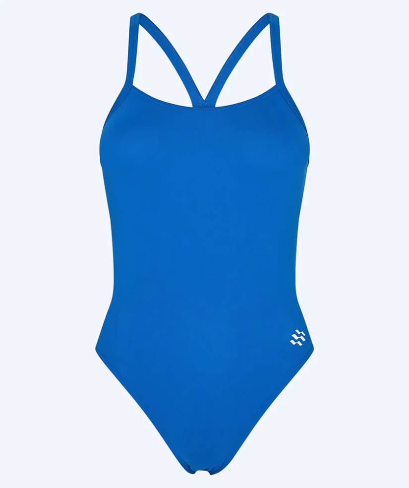 Hot Watery badedragt til damer - Freestyler Solid - Sky Blue