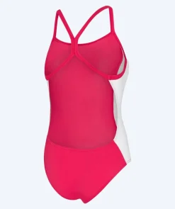 Clearance Watery badedragt til damer - Sidestroke Solid - Shiny Red